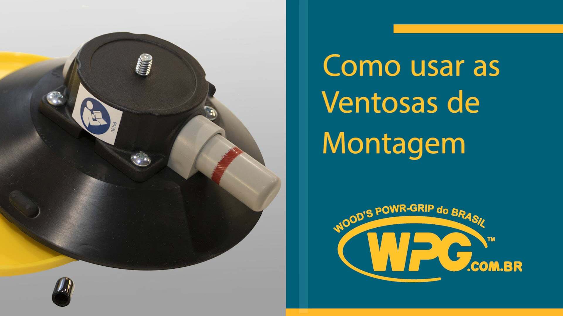 Como usar as Ventosas de Montagem da WPG