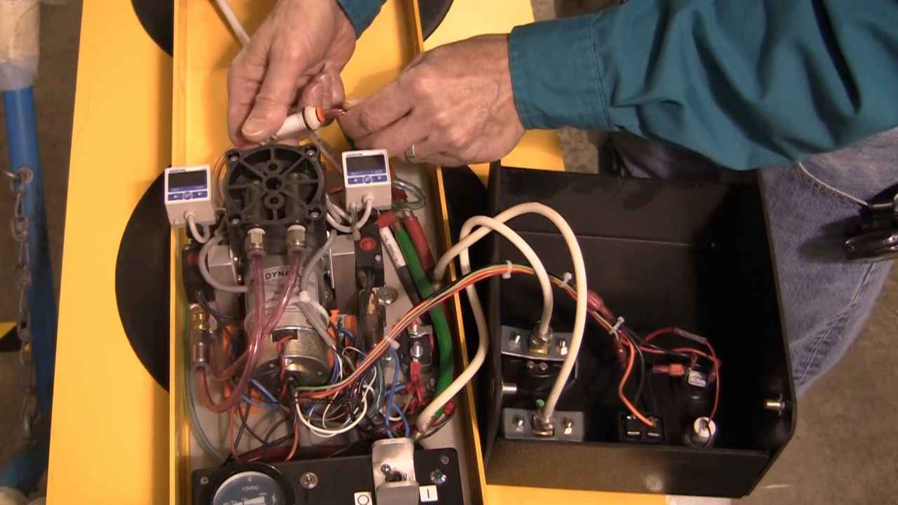 Desconectar y reconectar las mangueras