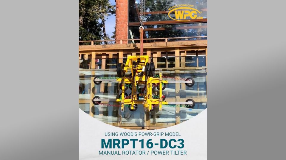 WPG's MRPT16 Vacuum Lifter In Action