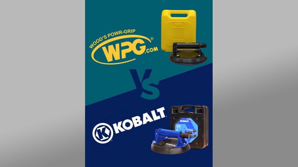 Wood's Powr-Grip Suction Cup vs Kobalt Suction Cup