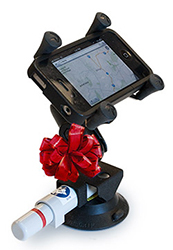 The Cell Vacuum Mount with RAM X-Grip Head Makes a Great Christmas Gift.