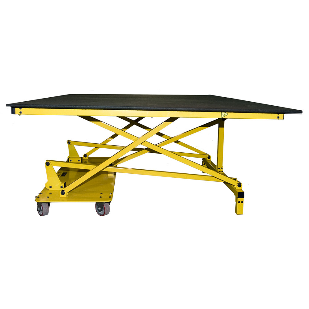 a full-size cutting table